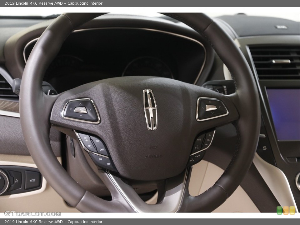 Cappuccino Interior Steering Wheel for the 2019 Lincoln MKC Reserve AWD #142656044