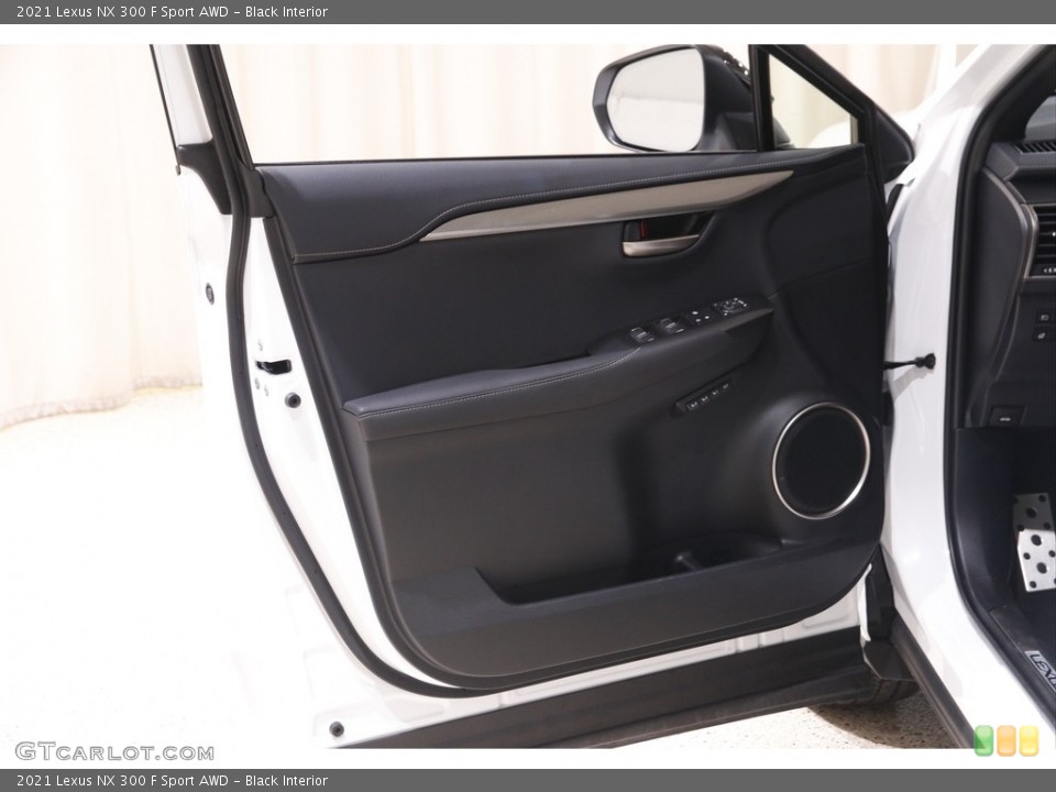 Black Interior Door Panel for the 2021 Lexus NX 300 F Sport AWD #142656536