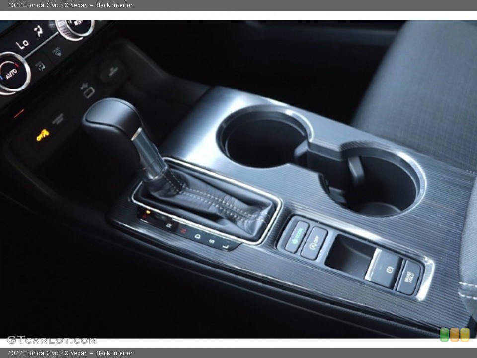 Black Interior Transmission for the 2022 Honda Civic EX Sedan #142657430