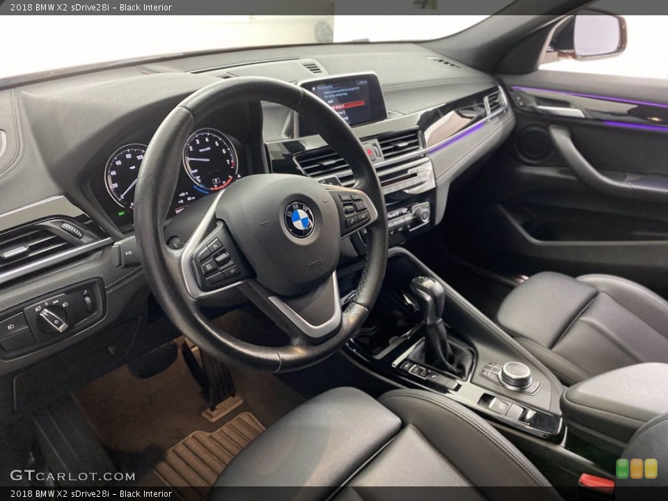 Black 2018 BMW X2 Interiors
