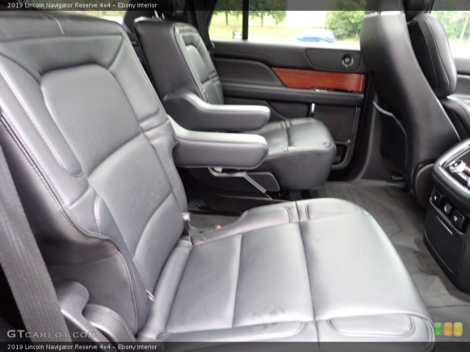 Ebony Interior Rear Seat for the 2019 Lincoln Navigator Reserve 4x4 #142663090