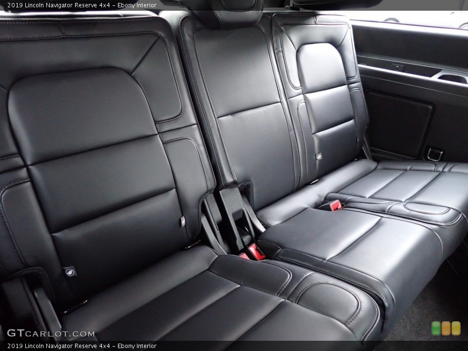 Ebony Interior Rear Seat for the 2019 Lincoln Navigator Reserve 4x4 #142663117