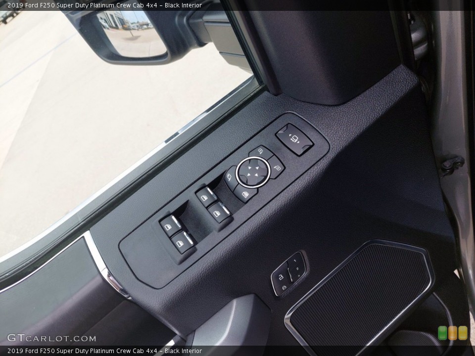 Black Interior Door Panel for the 2019 Ford F250 Super Duty Platinum Crew Cab 4x4 #142664656