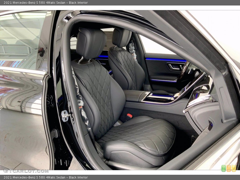 Black Interior Photo for the 2021 Mercedes-Benz S 580 4Matic Sedan #142666396