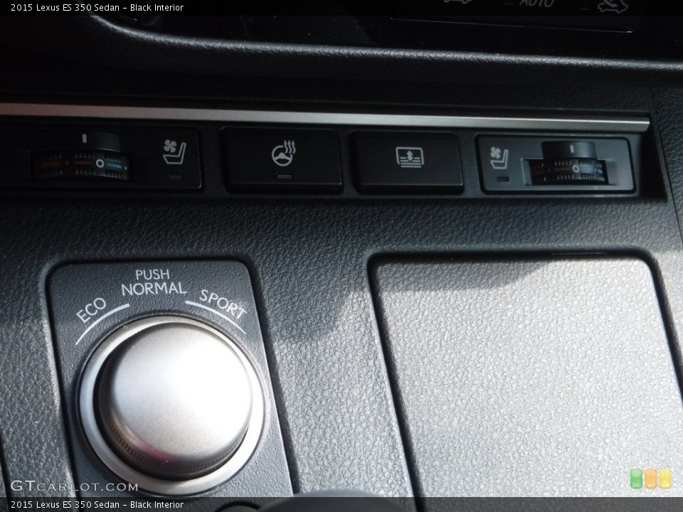 Black Interior Controls for the 2015 Lexus ES 350 Sedan #142669972