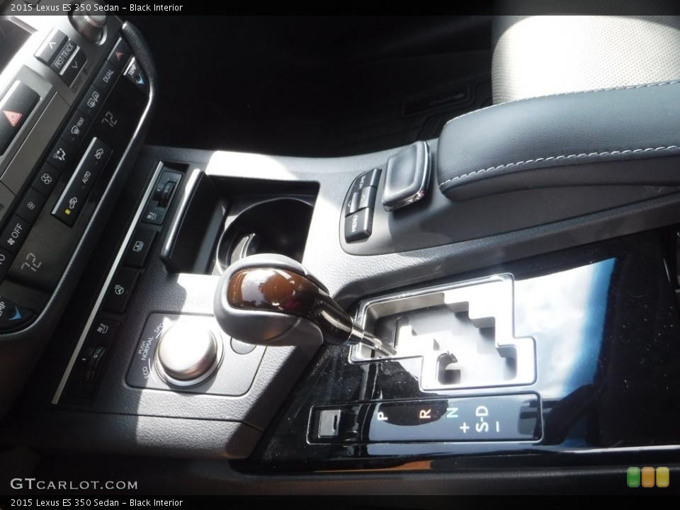 Black Interior Transmission for the 2015 Lexus ES 350 Sedan #142670206