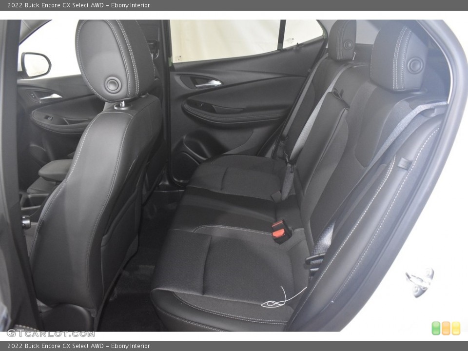 Ebony Interior Rear Seat for the 2022 Buick Encore GX Select AWD #142673798