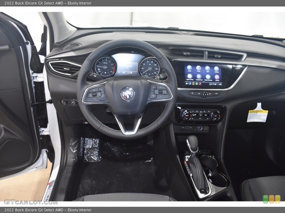 Ebony Interior Dashboard for the 2022 Buick Encore GX Select AWD #142673864