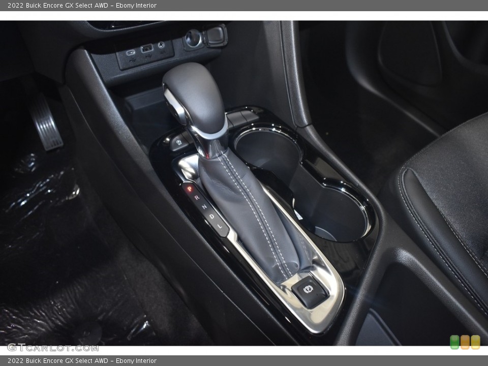 Ebony Interior Transmission for the 2022 Buick Encore GX Select AWD #142673903
