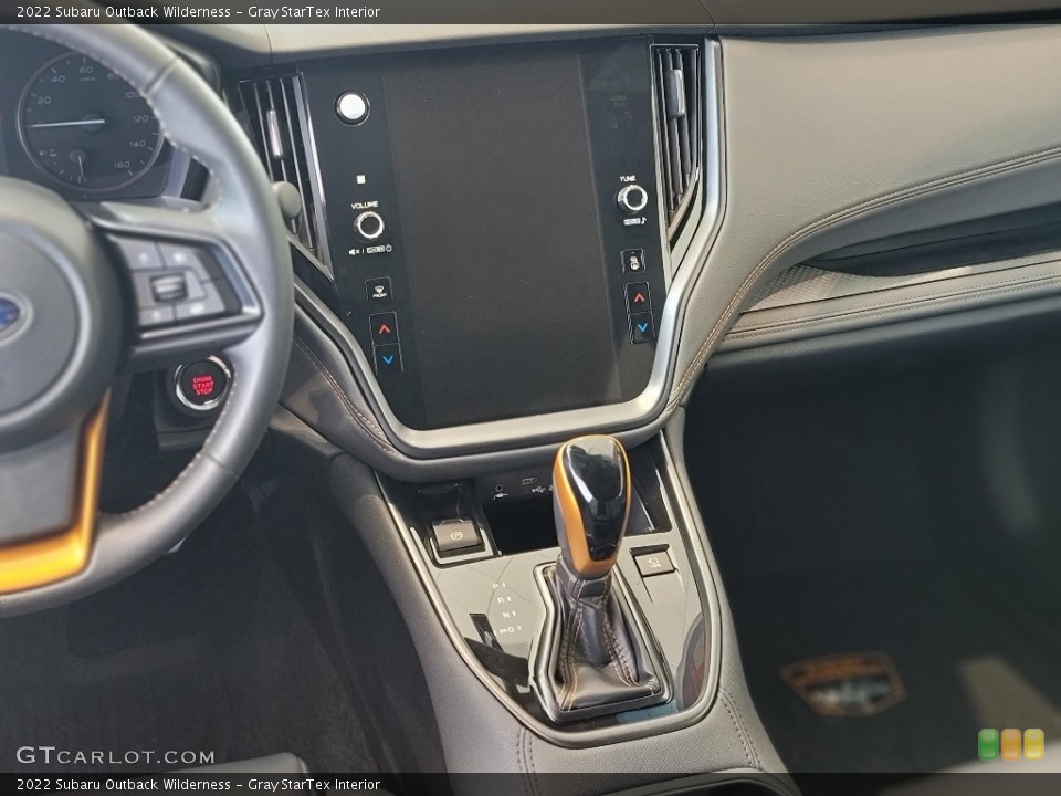 Gray StarTex Interior Controls for the 2022 Subaru Outback Wilderness #142674317