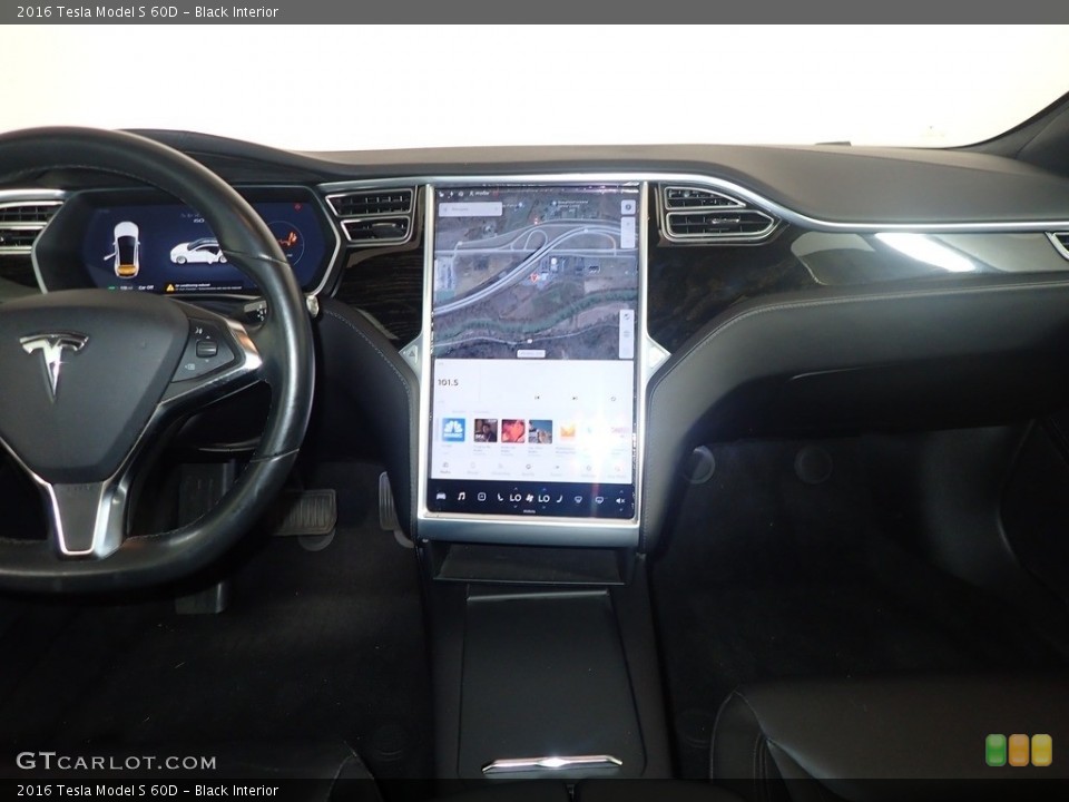 Black Interior Controls for the 2016 Tesla Model S 60D #142675637