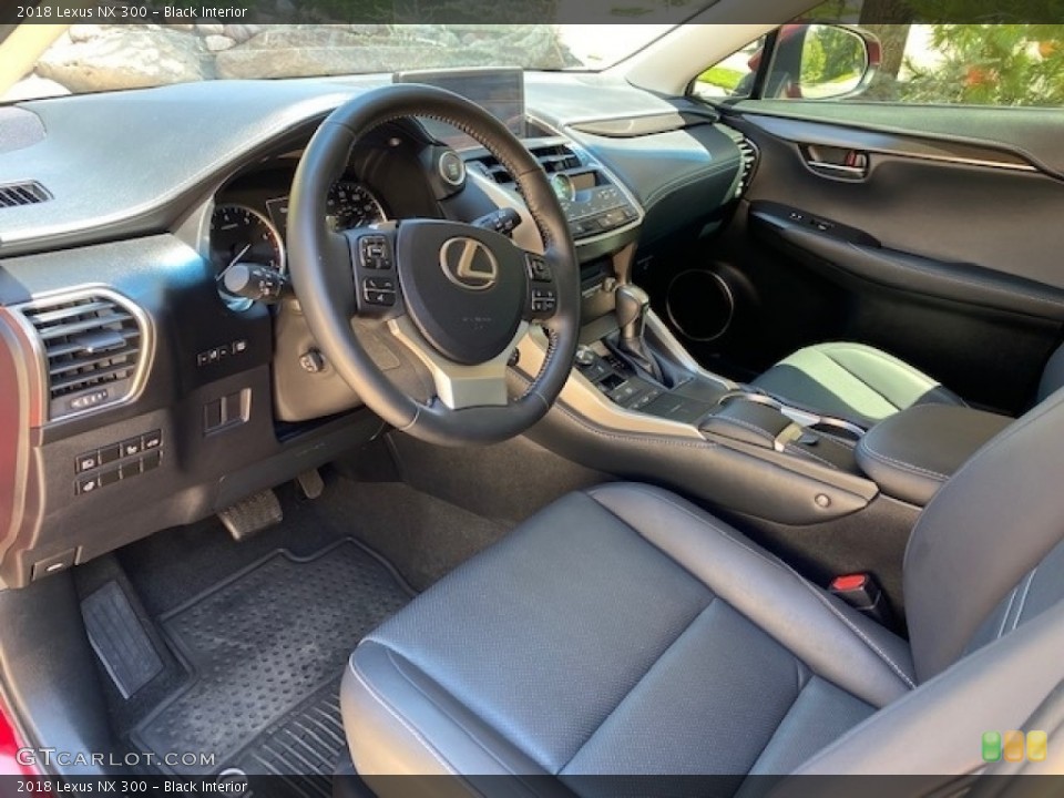 Black Interior Photo for the 2018 Lexus NX 300 #142676090