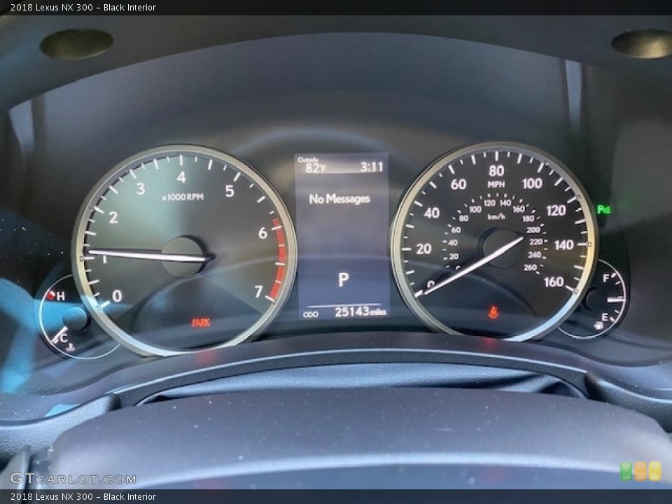 Black Interior Gauges for the 2018 Lexus NX 300 #142676156