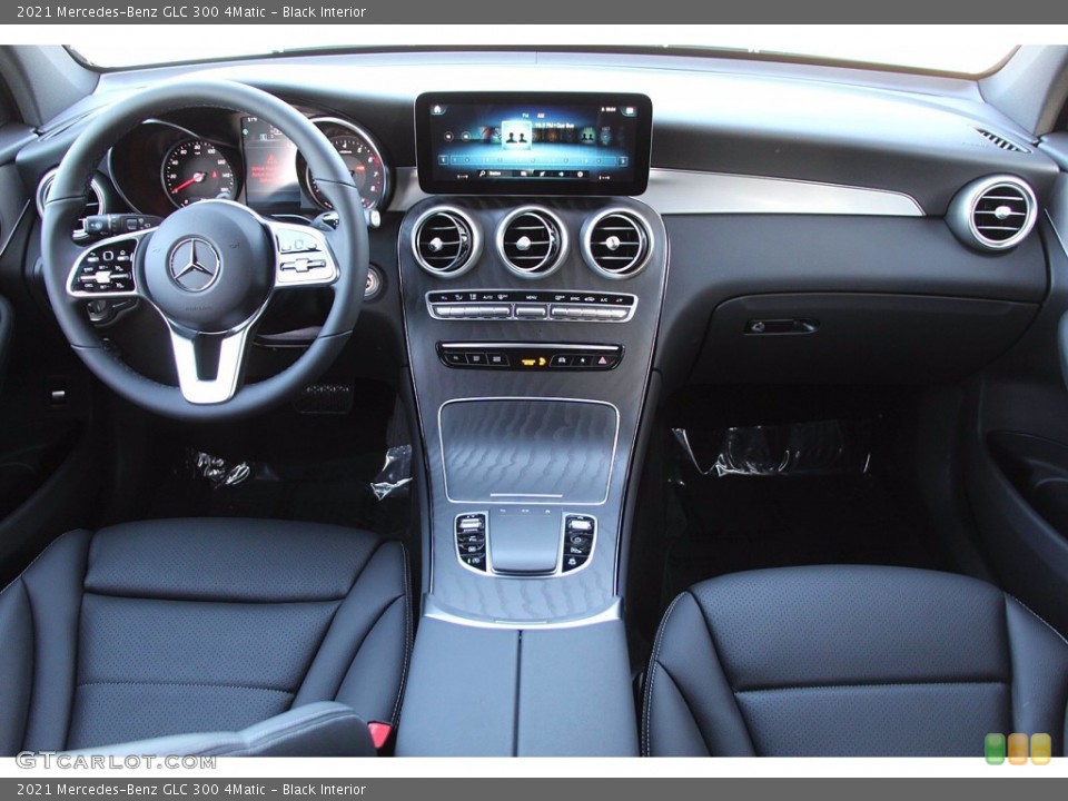 Black Interior Dashboard for the 2021 Mercedes-Benz GLC 300 4Matic #142676486