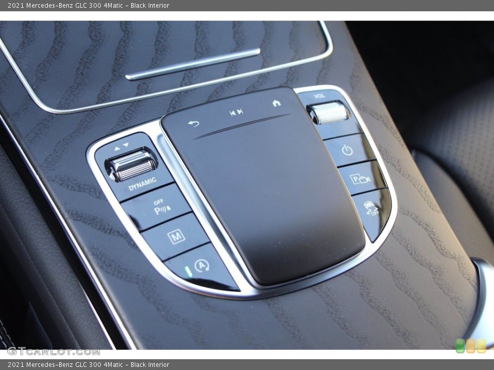 Black Interior Controls for the 2021 Mercedes-Benz GLC 300 4Matic #142676708