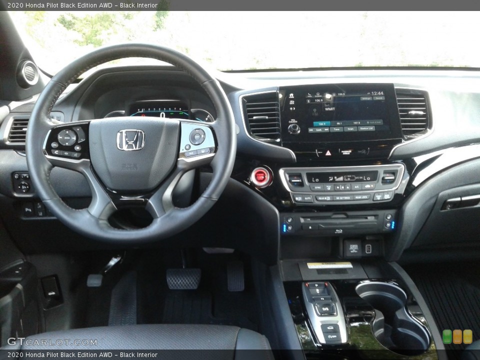 Black Interior Dashboard for the 2020 Honda Pilot Black Edition AWD #142677080
