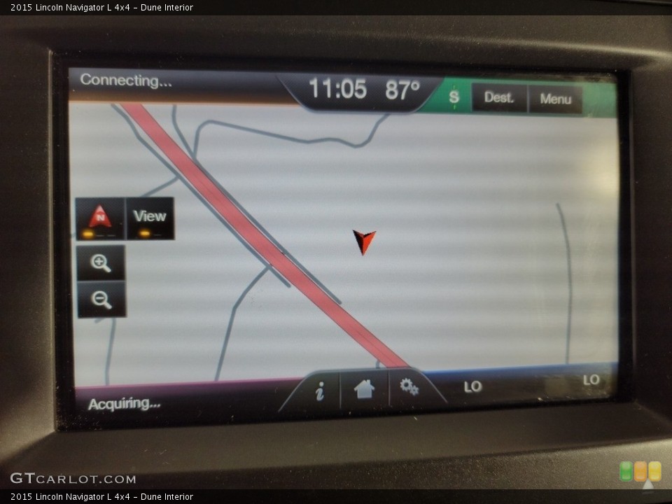 Dune Interior Navigation for the 2015 Lincoln Navigator L 4x4 #142681970