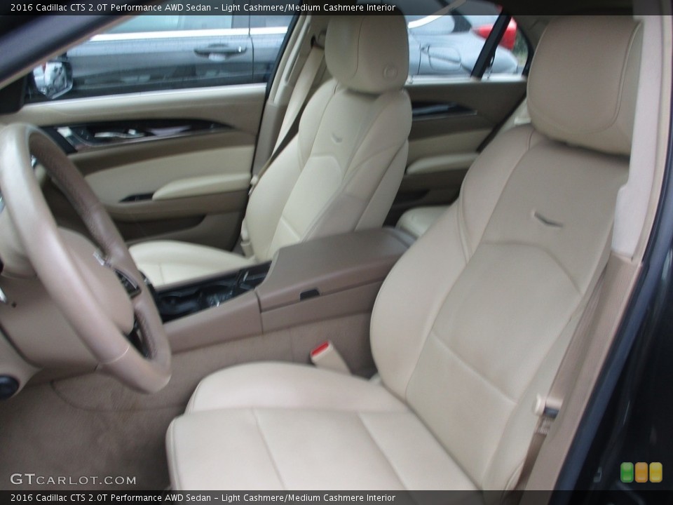 Light Cashmere/Medium Cashmere 2016 Cadillac CTS Interiors