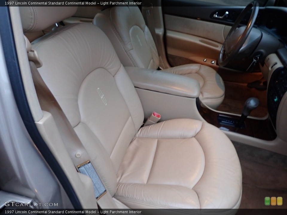Light Parchment Interior Front Seat for the 1997 Lincoln Continental  #142684687