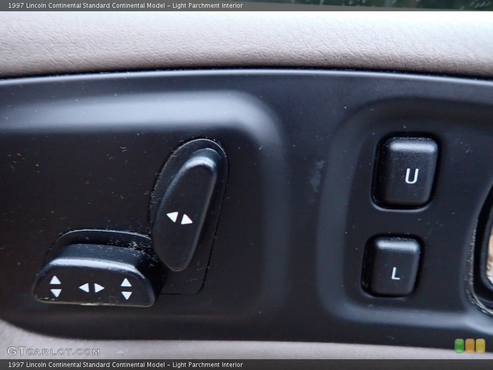 Light Parchment Interior Front Seat for the 1997 Lincoln Continental  #142684729
