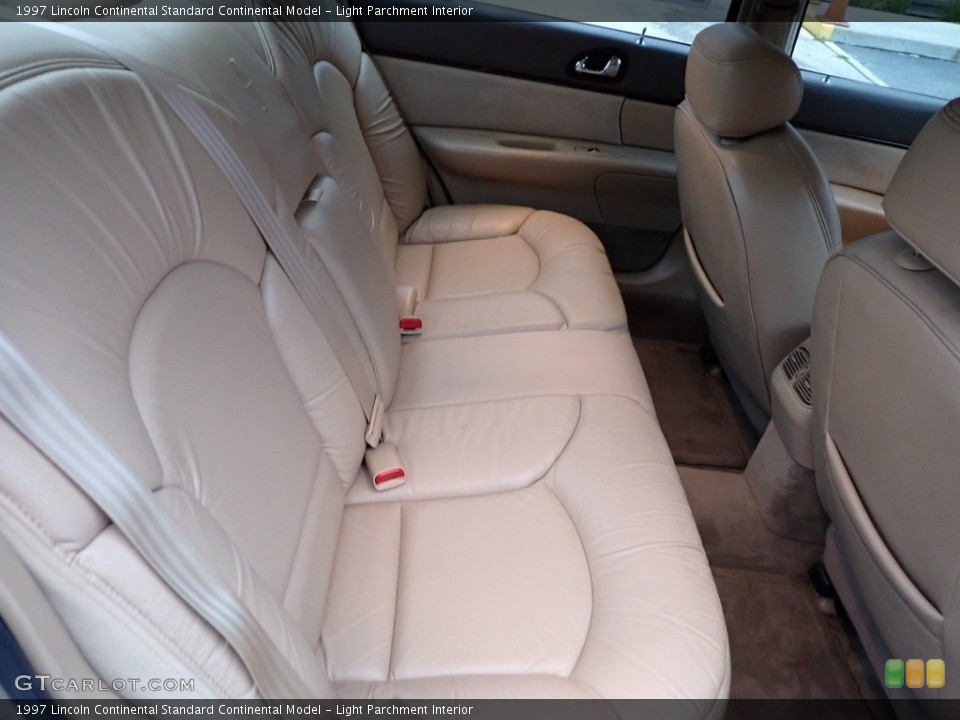 Light Parchment Interior Rear Seat for the 1997 Lincoln Continental  #142684801