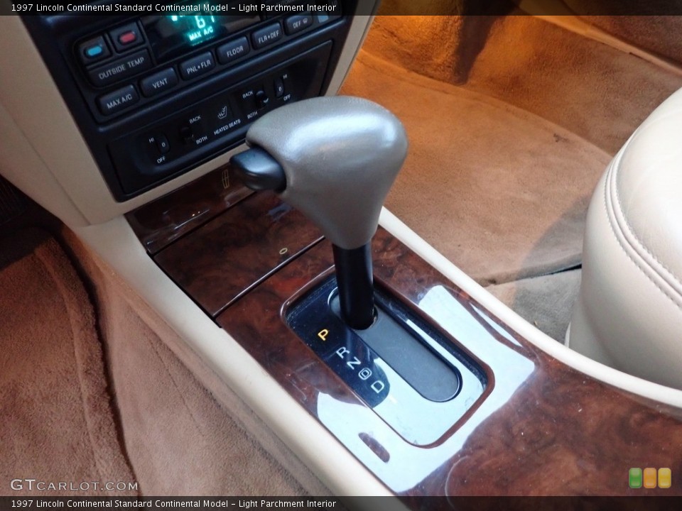 Light Parchment Interior Transmission for the 1997 Lincoln Continental  #142685011