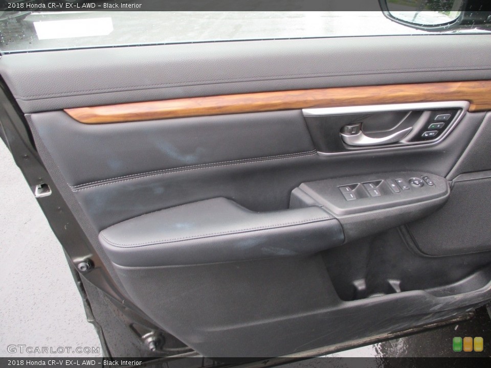 Black Interior Door Panel for the 2018 Honda CR-V EX-L AWD #142686808