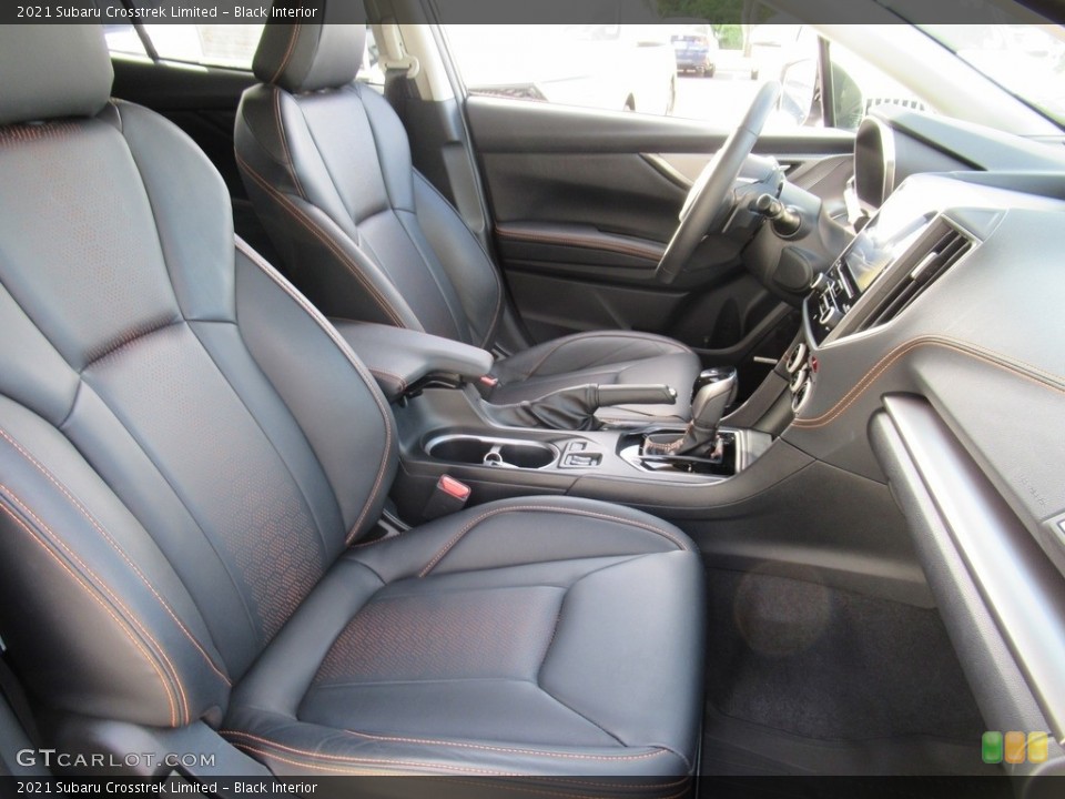 Black Interior Front Seat for the 2021 Subaru Crosstrek Limited #142686871