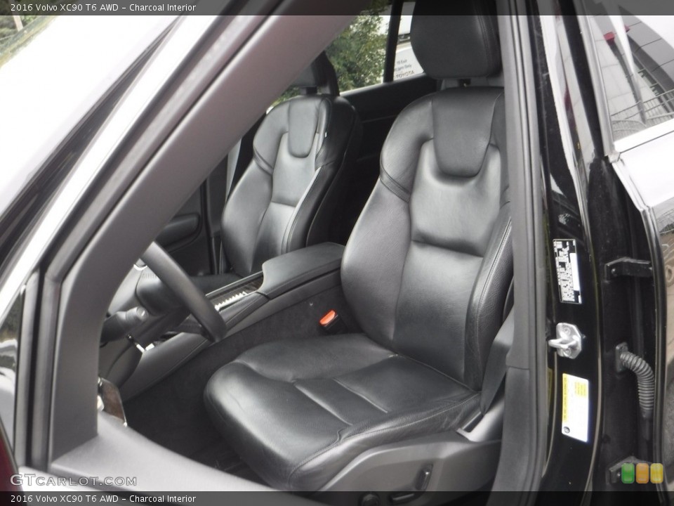 Charcoal Interior Front Seat for the 2016 Volvo XC90 T6 AWD #142691762