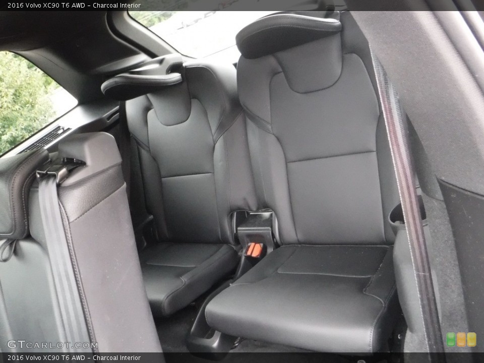 Charcoal Interior Rear Seat for the 2016 Volvo XC90 T6 AWD #142691873