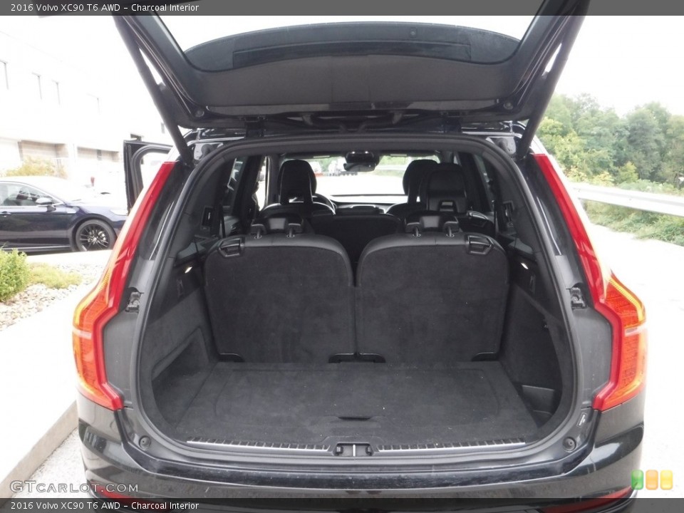 Charcoal Interior Trunk for the 2016 Volvo XC90 T6 AWD #142691900