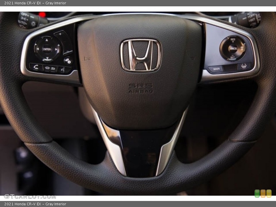 Gray Interior Steering Wheel for the 2021 Honda CR-V EX #142695464