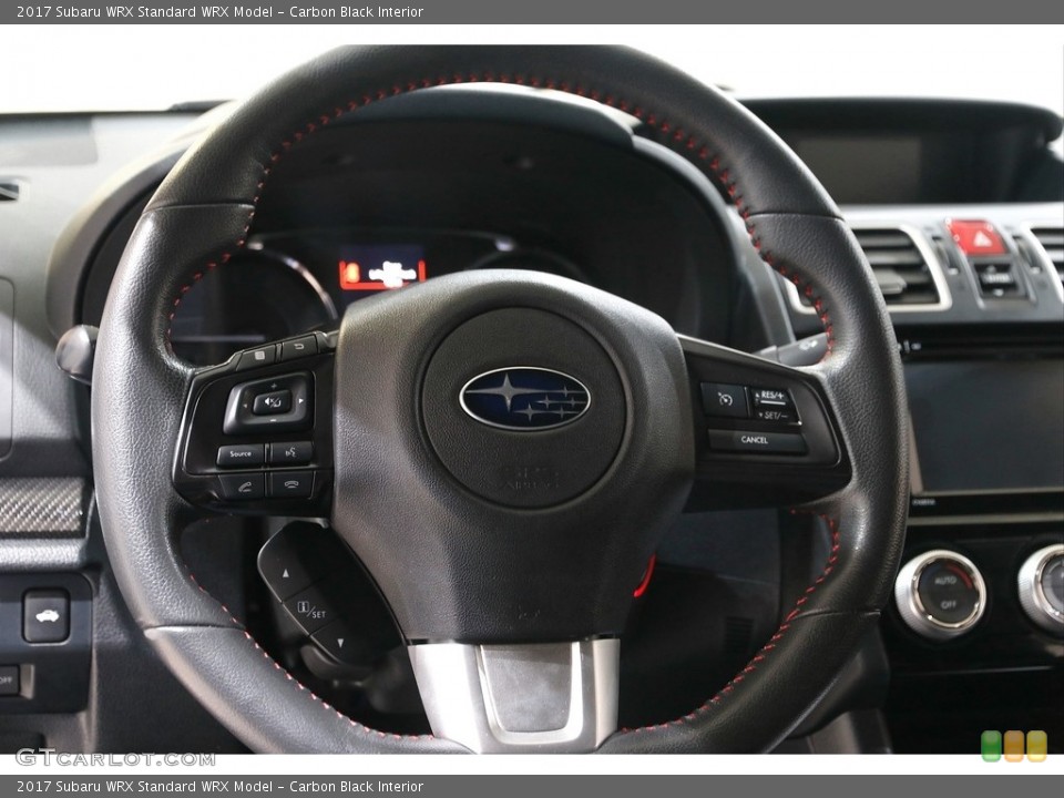 Carbon Black Interior Steering Wheel for the 2017 Subaru WRX  #142699528