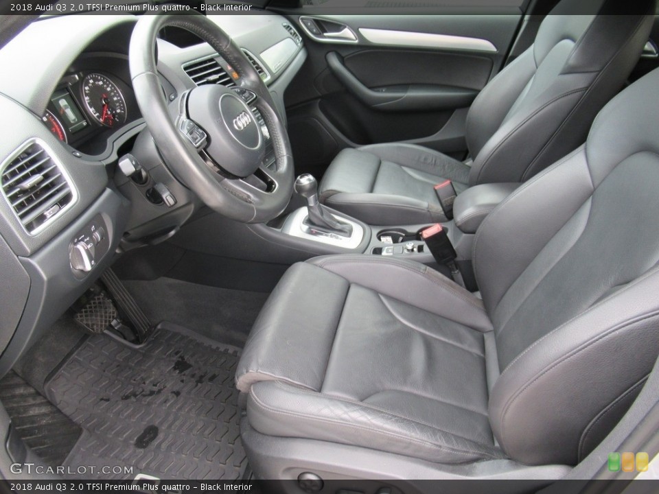Black 2018 Audi Q3 Interiors