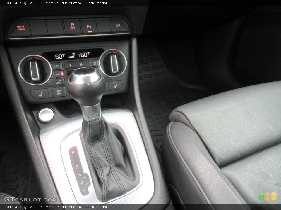 Black Interior Transmission for the 2018 Audi Q3 2.0 TFSI Premium Plus quattro #142699849