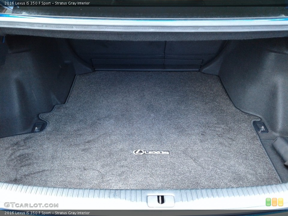 Stratus Gray Interior Trunk for the 2016 Lexus IS 350 F Sport #142700222