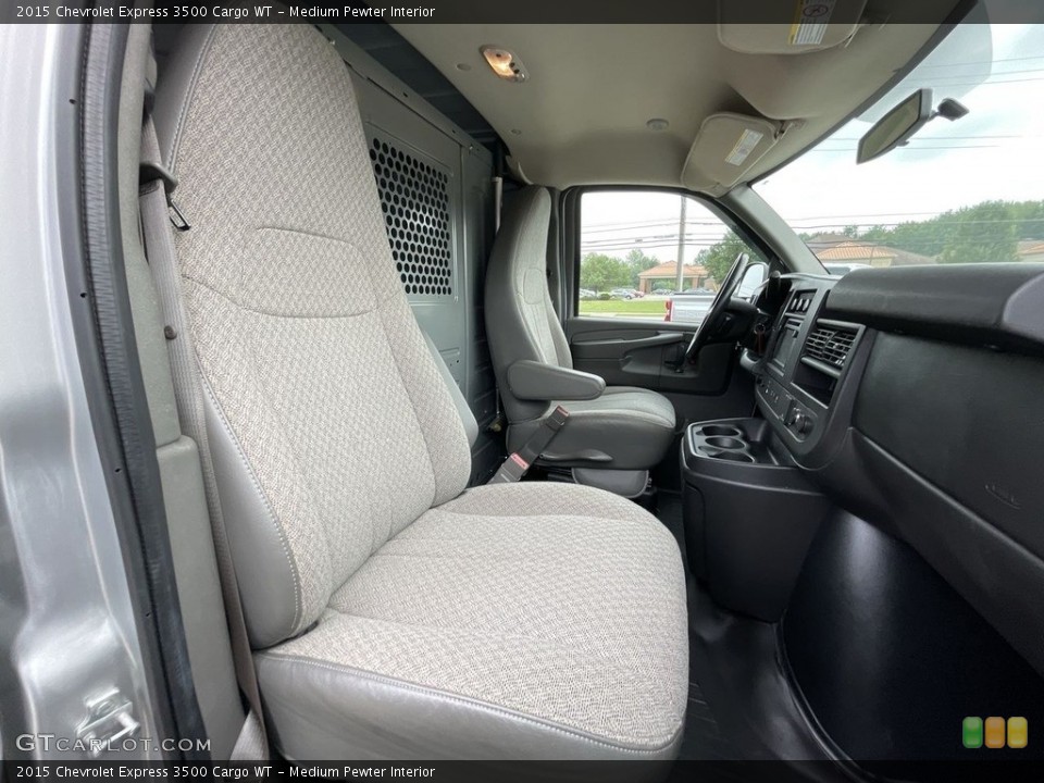 Medium Pewter 2015 Chevrolet Express Interiors