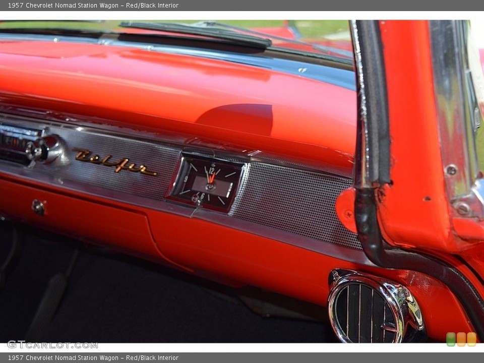 Red/Black Interior Dashboard for the 1957 Chevrolet Nomad Station Wagon #142707173