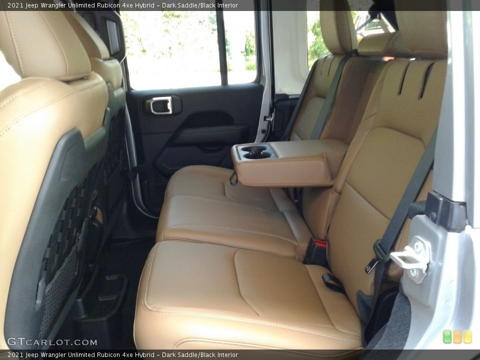 Dark Saddle/Black Interior Rear Seat for the 2021 Jeep Wrangler Unlimited Rubicon 4xe Hybrid #142709015