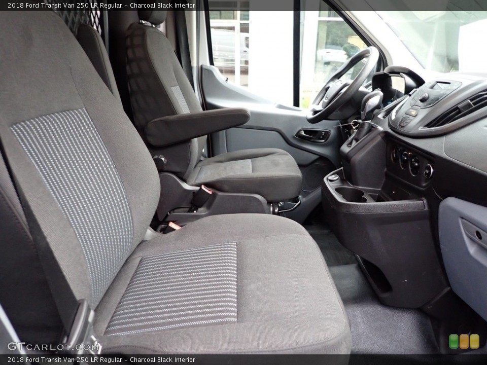 Charcoal Black Interior Front Seat for the 2018 Ford Transit Van 250 LR Regular #142711427