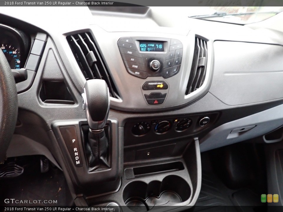 Charcoal Black Interior Dashboard for the 2018 Ford Transit Van 250 LR Regular #142711712