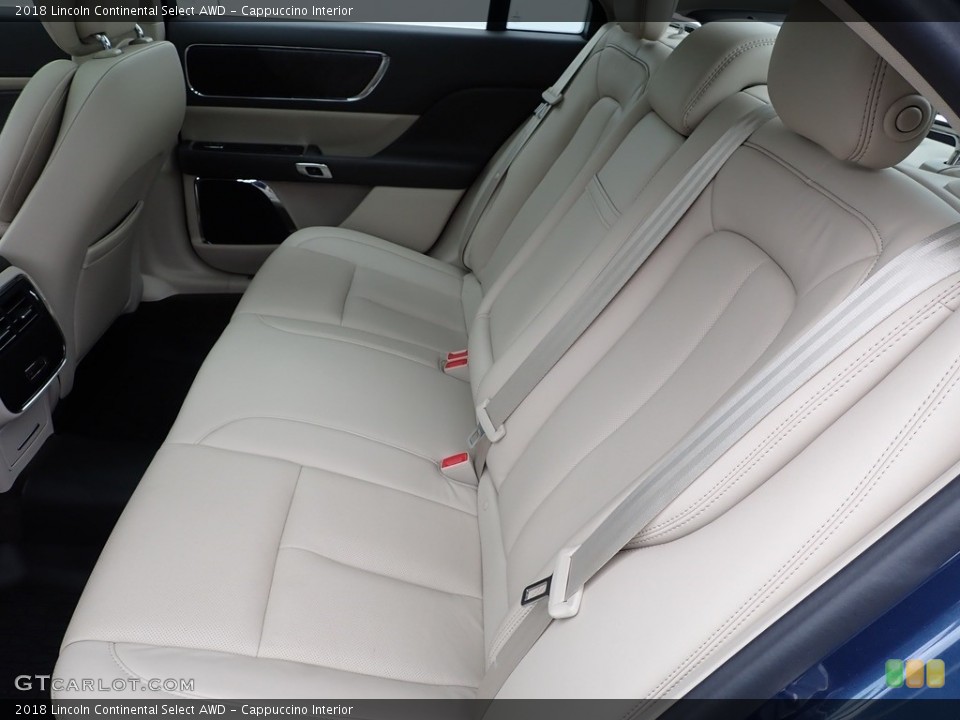 Cappuccino Interior Rear Seat for the 2018 Lincoln Continental Select AWD #142713185