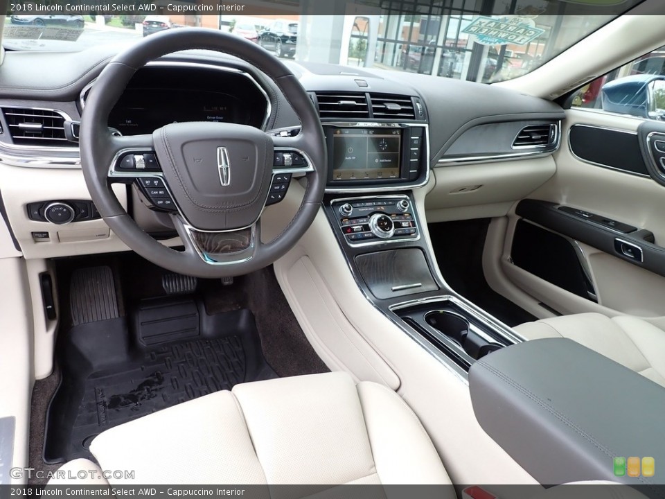 Cappuccino Interior Photo for the 2018 Lincoln Continental Select AWD #142713206