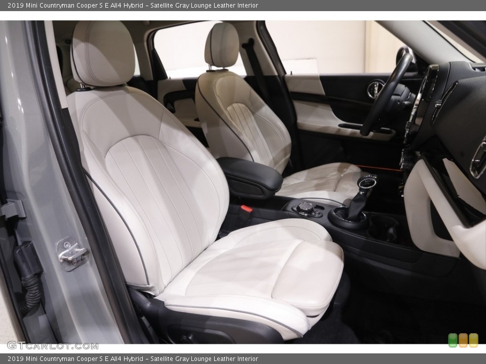 Satellite Gray Lounge Leather 2019 Mini Countryman Interiors