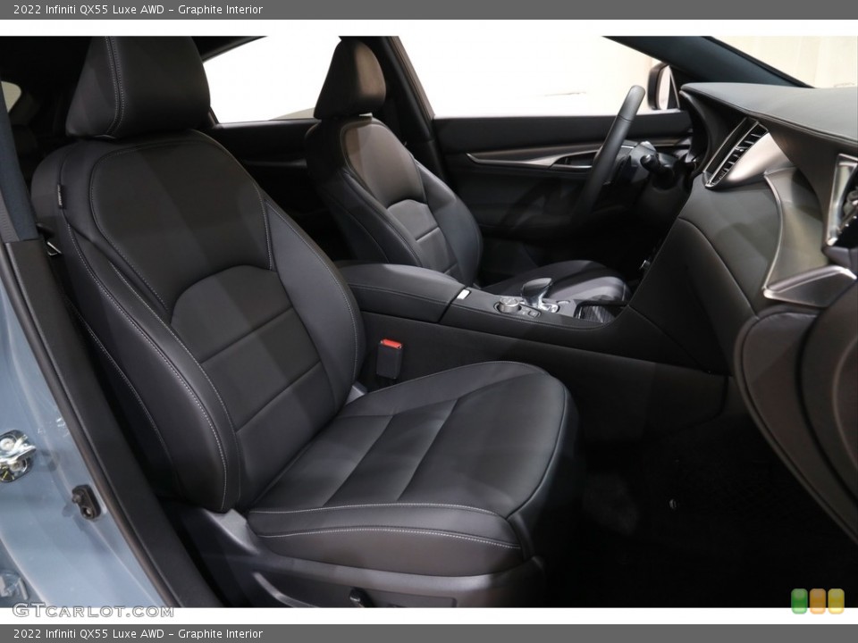 Graphite 2022 Infiniti QX55 Interiors