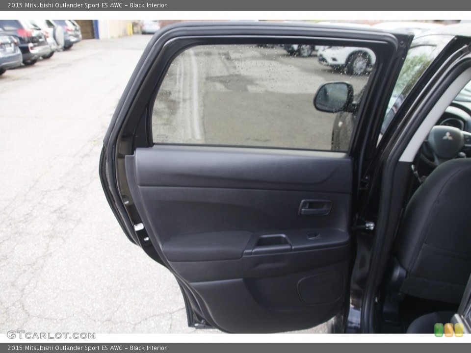 Black Interior Door Panel for the 2015 Mitsubishi Outlander Sport ES AWC #142716959