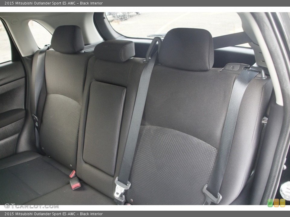 Black Interior Rear Seat for the 2015 Mitsubishi Outlander Sport ES AWC #142716962