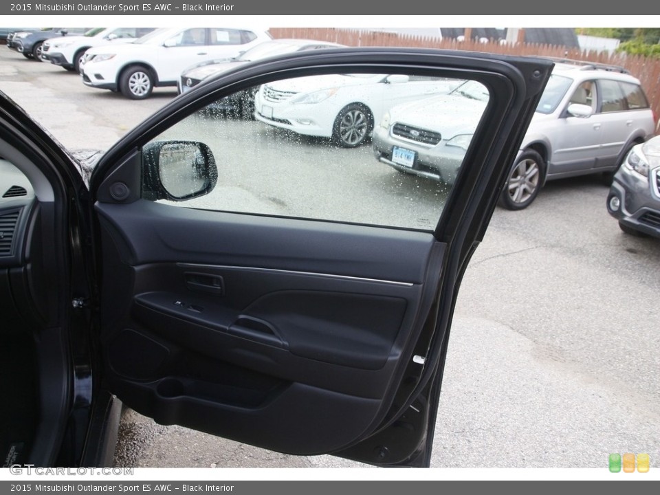 Black Interior Door Panel for the 2015 Mitsubishi Outlander Sport ES AWC #142716986