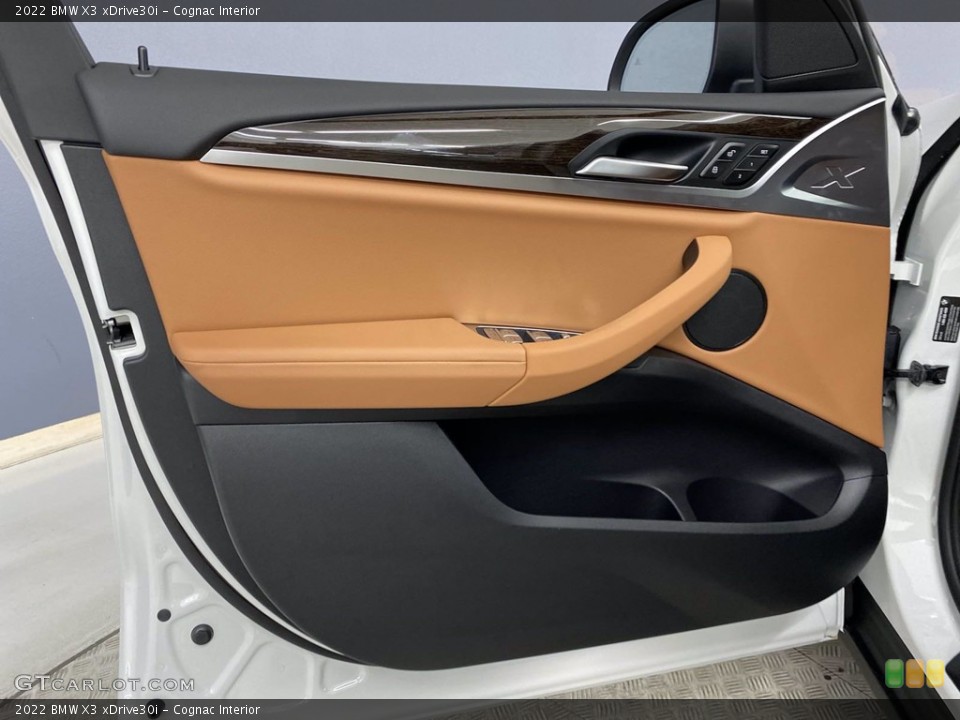Cognac Interior Door Panel for the 2022 BMW X3 xDrive30i #142717932