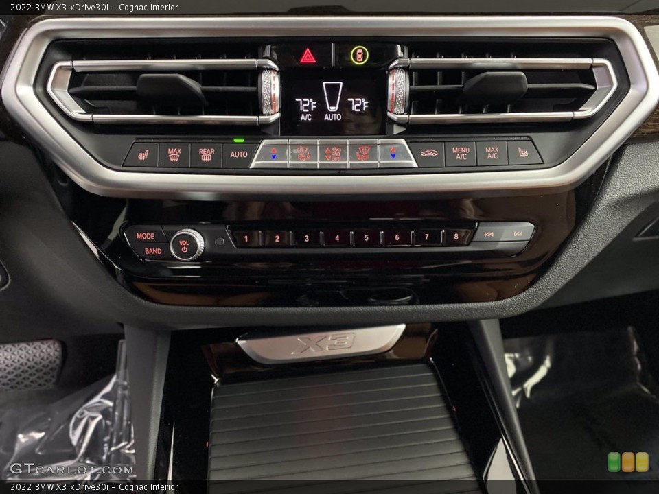 Cognac Interior Controls for the 2022 BMW X3 xDrive30i #142718235